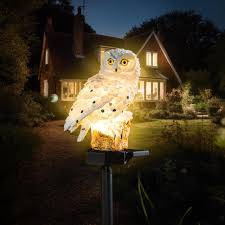 Solar Owl LED Hanging Light
