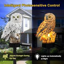 Solar Owl LED Hanging Light