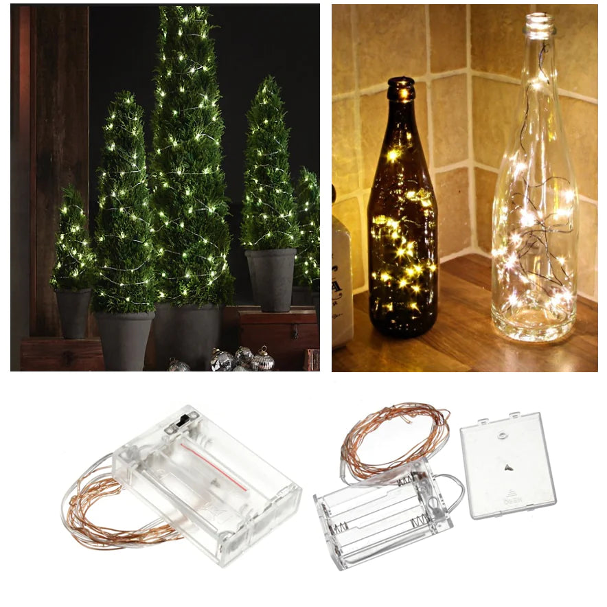Shiny 40 Mini Fiery LED Lights In 2 Packs Of 20