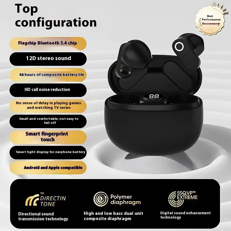Long Battery Life Sports Ear Hook Bluetooth Earbuds